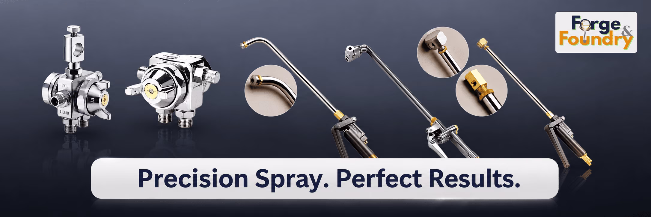 die casting and forging spray guns